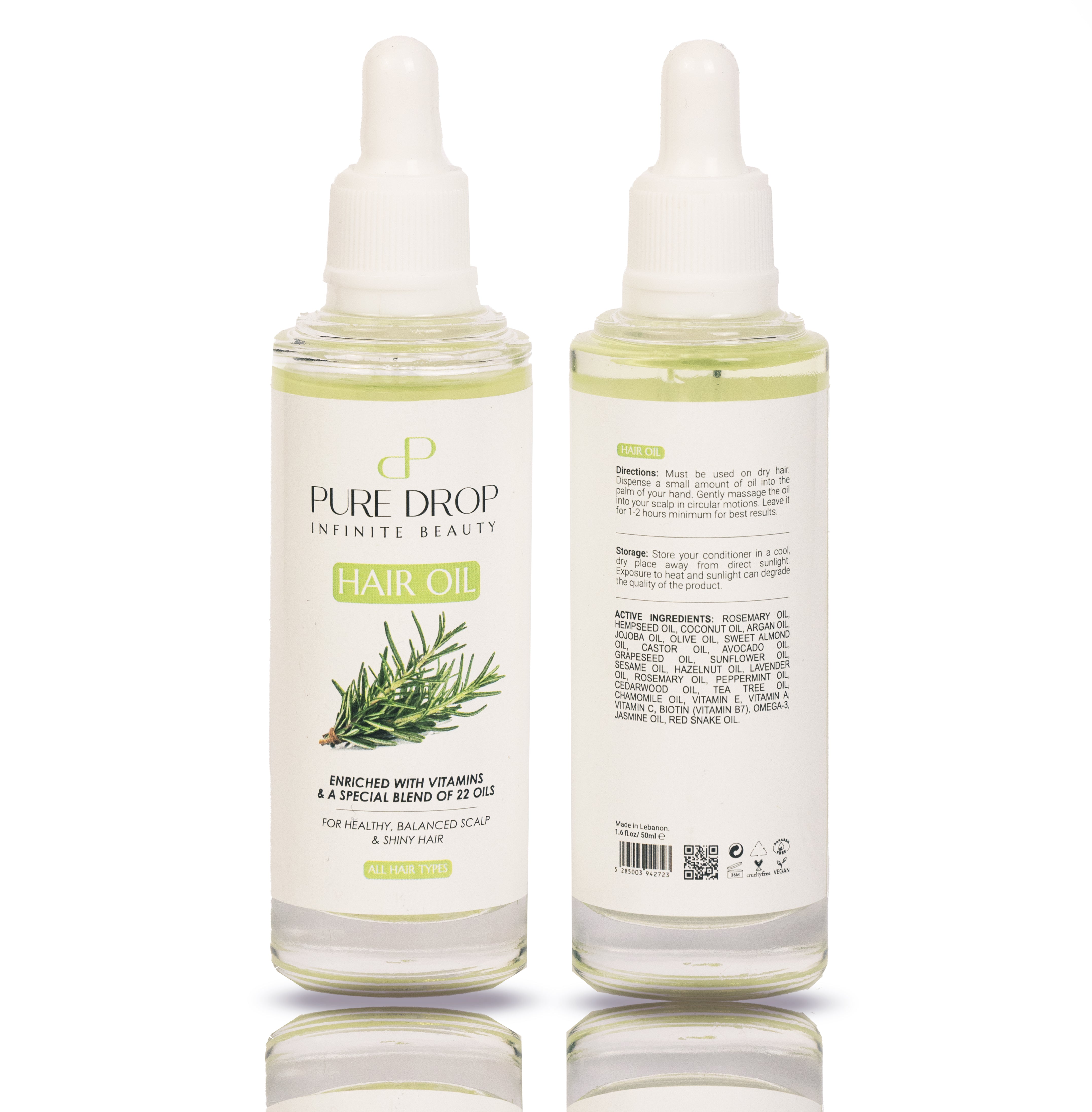 Hair Oil - Rosemary (60 ml)